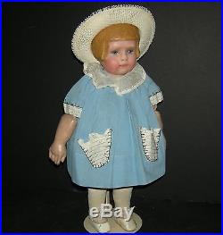 MARTHA CHASE GIRL with BOBBED HAIR EARLY STAMPED BODY with EXTRA JOINTS 16