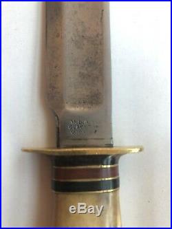 Marble's M. S. A. Stamp Stag Ideal (1905-1910) with Original Pinwheel Sheath