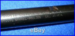 Marlin 336 cal. 35 REM Barrel 20 Micro groove JM Stamped #AL46