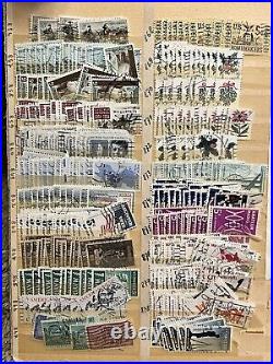Massive Investor Lot Of U. S Stamps In 3 Stock Pages 2 Sides, Commemoratives #1