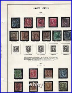 Matt's Stamps Scott Bureau Issues 1890-1898 Short Set, Used, CV $579