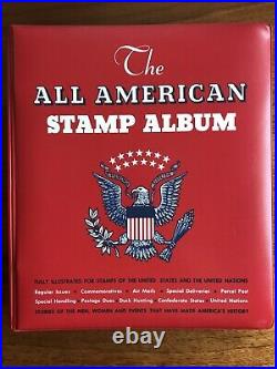 Minkus All-American Album 1847-1970, Air Mail & BOB Pages with 583 Stamps