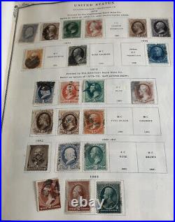 Miscellaneous Collection Of United States & International Antique Postage Stamps