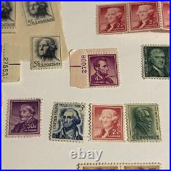 Mixed Lot of 76 + Vintage US Stamp Postage Mixed Unused & Used Stamps +Free Ship