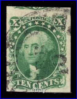 Momen Us Stamps #15 Imperf Used Pf Cert Xf Lot #81785