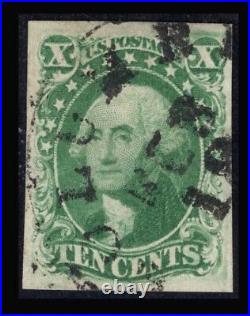 Momen Us Stamps #15 Imperf Used Vf+ Lot #89915