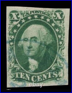 Momen Us Stamps #15 Imperf Used Vf/xf Lot #87380