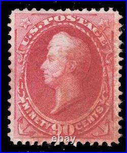 Momen Us Stamps #155 Used Red Cancel Pse Cert Lot #79304