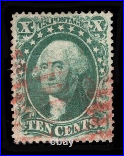 Momen Us Stamps #32 Used Xf App. Pf Cert Lot #81841