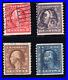Momen Us Stamps #444-447 Used Lot #80169