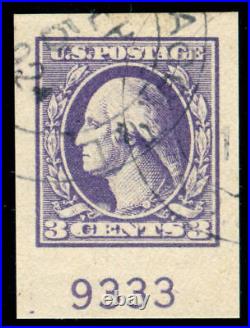 Momen Us Stamps #535 Used Pse Graded Cert Sup-98j Lot #70863