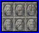 Momen Us Stamps #73 Block Of 6 Used Lot #82573