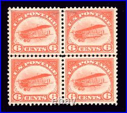 Momen Us Stamps #c1 Intact Block Of 4 Used Vf Lot #91285