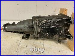 Muncie M21 4 Speed Transmission 661 Case 1970 Date Stamp Camaro Chevelle Gm 421