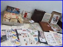 Nystamps G Thousands Mint Used Old US Stamp Collection Album & Box