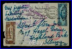 Nystamps US Air Mail Stamp # C14 C15 Used $1000 On Cover