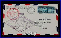 Nystamps US Air Mail Stamp # C15 Used $1200 On FDC First Day Cover