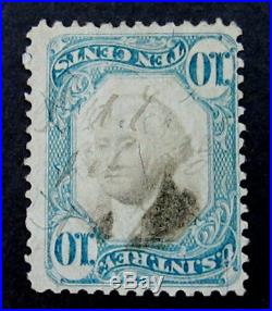 Nystamps US Revenue Stamp # R109a Used $2000 Inverted Center