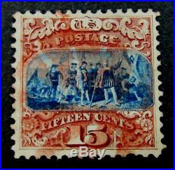 Nystamps US Stamp # 118 Used $950 Brown Cancel