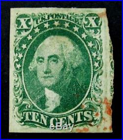 Nystamps US Stamp # 16 Used $1835 55L1 Red Cancel