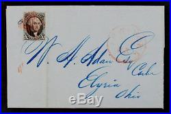 Nystamps US Stamp # 2 Used $1350 On Cover