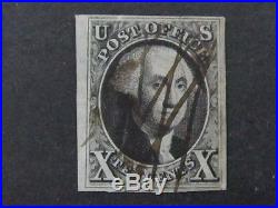 Nystamps US Stamp # 2 Used $1400