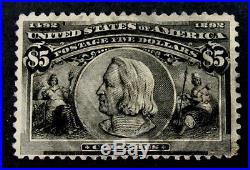 Nystamps US Stamp # 245 Used $1300