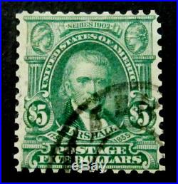 Nystamps US Stamp # 313 Used $750