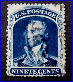 Nystamps US Stamp # 39 Used $10000 Expert Repaired