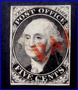 Nystamps US Stamp # 9X1e Used $1050 Red PAID