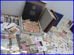 Nystamps W Thousands Mint Used Old US Stamp Collection Album & Box