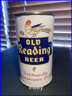 Old Reading Beer Flat Top, Traditionally PA Dutch, PA Tax Stamp, Sharp