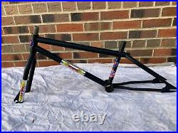 Old school bmx GT pro Nora cup 1983 stamp 4 US Made Frame and forks