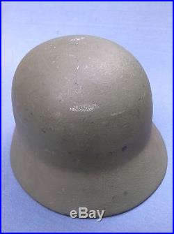 Original German Helmet With Liner Stamped On Shell, Original Paint, Ww2