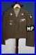 Original Late WW2 U. S. Army 101st Airborne & MP’s Patched Ike Jacket withGI Stamps