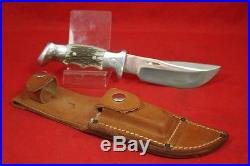 Original RH Ruana Knife 5 Mod. 20A No Stamp withSheath Made by Rudy R (CP1012962)