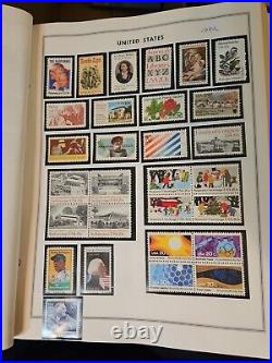 Over 350 Stamps United States Liberty Stamp Album Collection 3E46