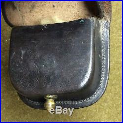 POUCH, Cap Civil War also used IWP Cavalry with maker with Ord accept stamp