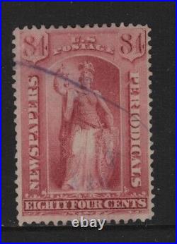 PR88 F-VF used neat cancel with nice color cv $ 290! See pic