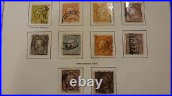 Page Lot Of 19 1912-1915 Us United States Stamps 18-used 1-unused Hinged