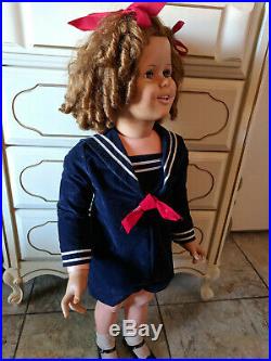 Patti Playpal Shirley temple 35 companion doll Rare Find Stamped Ideal