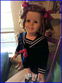 Patti Playpal Shirley temple 35 companion doll Rare Find Stamped Ideal