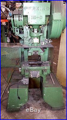 Perkins 15 Ton Stamping Press Metal stamp forming machine piercing power press
