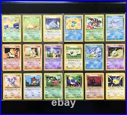 Pokemon NEO GENESIS Set COMPLETE Common Non Holo Cards /111 Lot + 1st Edition NM