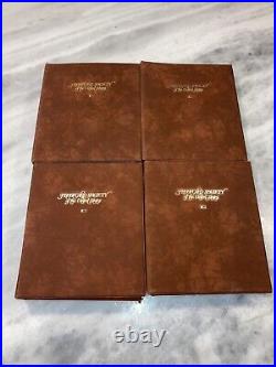 Proofcard Society of The United States 4 Albums 200+ Uncirculated First Stamps