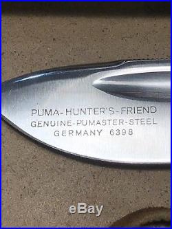 Puma Hunters Friend 6398 German Knife Pre 1964 No Date Stamp