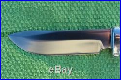 R. H. RUANA CUSTOM KNIFE SEMI-SKINNER 26C MODEL (M) STAMP 1960s