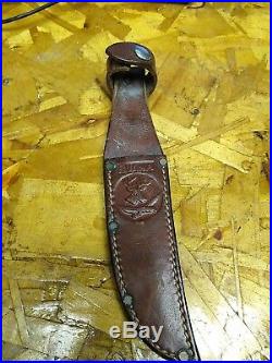 R. H. RUANA KNIFE 1944 1962 with LITTLE KNIFE MARKING STAMP