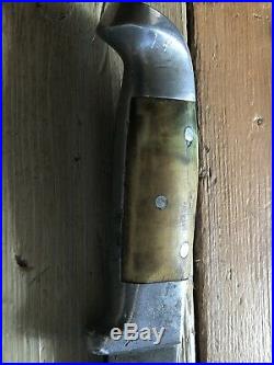 R H Ruana Custom 17A Knife 6 Blade 1944-62 Little Knife Stamp R H Ruana Sheath