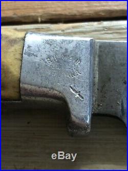 R H Ruana Custom 17A Knife 6 Blade 1944-62 Little Knife Stamp R H Ruana Sheath